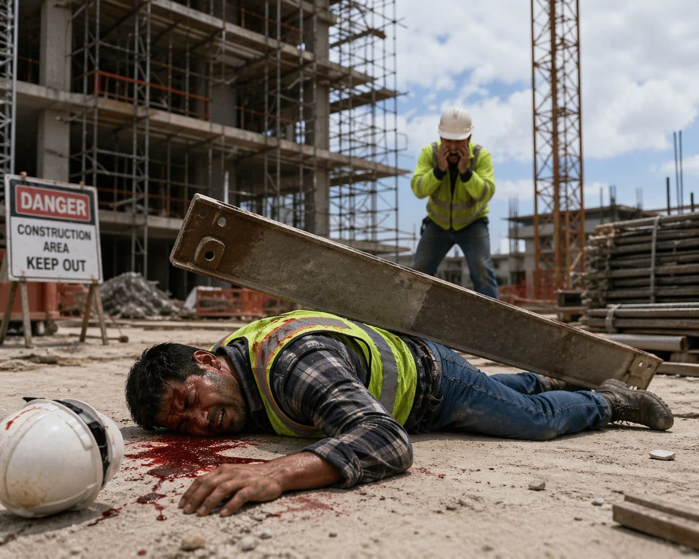 Four causes account for most construction deaths. Falls still lead.