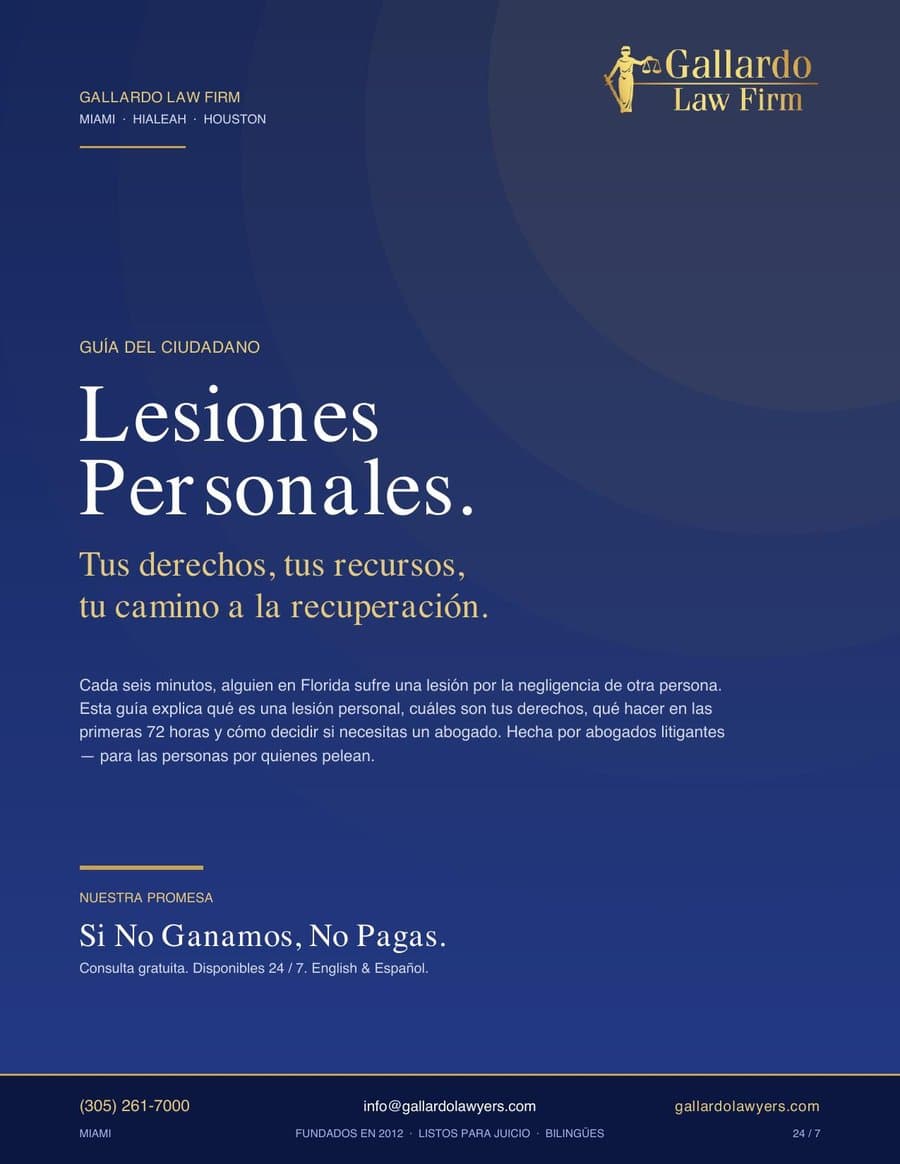 Guía de Lesiones Personales — cover